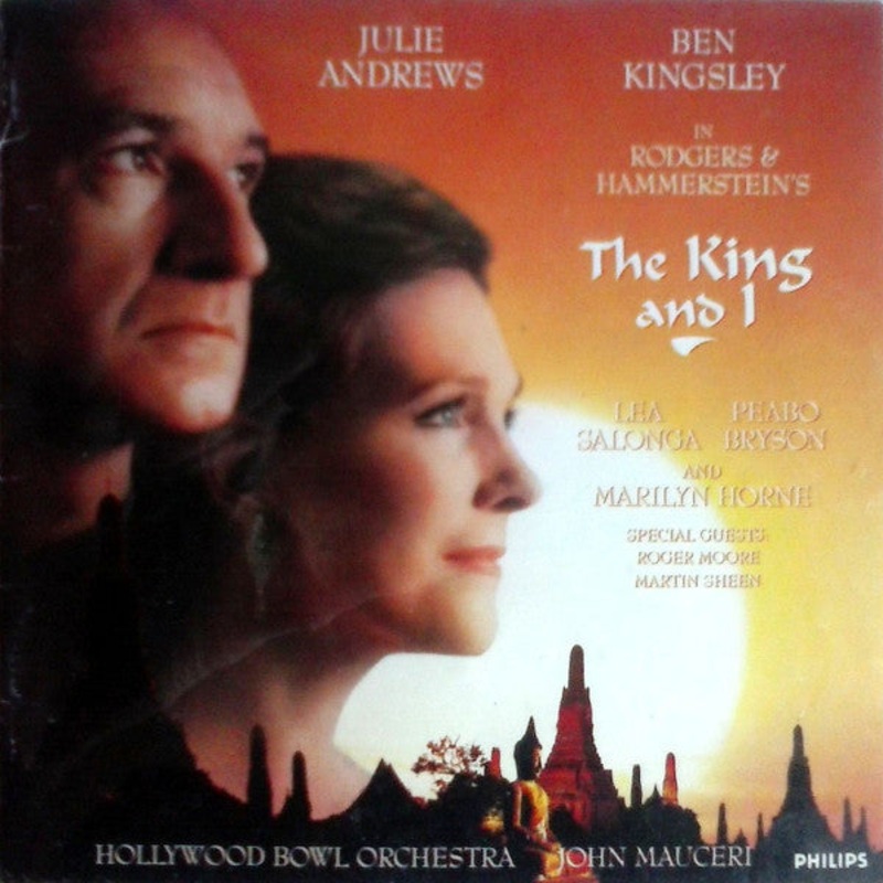 Julie Andrews, Ben Kingsley, Lea Salonga, Peabo Bryson And Marilyn Horne, Hollywood Bowl Orchestra, John Mauceri – Rodgers & Hammerstein’s The King And I (CD, Album) (Very Good (VG))
