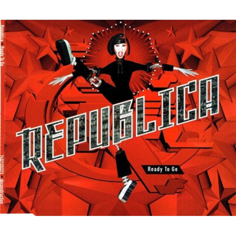 Republica – Ready To Go (CD, Single, Jew) (Very Good Plus (VG+))