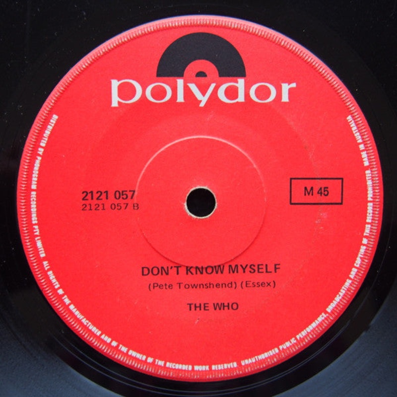 The Who – Won’t Get Fooled Again (7, Single) (Very Good Plus (VG+))