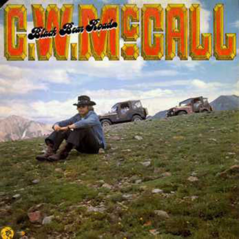 C.W. McCall – Black Bear Road (LP, Album) (Good Plus (G+))