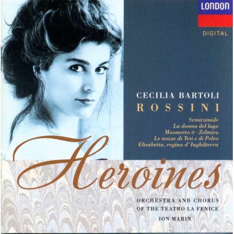 Gioacchino Rossini – Cecilia Bartoli, Orchestra Del Teatro La Fenice And Coro Del Teatro La Fenice, Ion Marin – Heroines (CD, Album) (Near Mint (NM or M-))