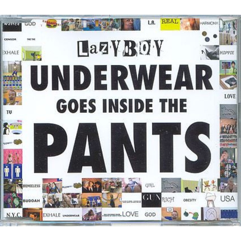 Lazyboy  – Underwear Goes Inside The Pants (CD, Single, Enh) (Very Good Plus (VG+))