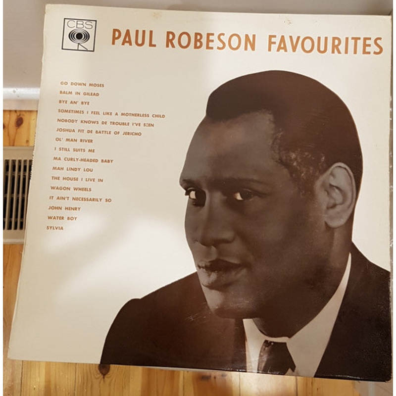 Paul Robeson – Paul Robeson Favourites (LP, Mono) (Good Plus (G+))