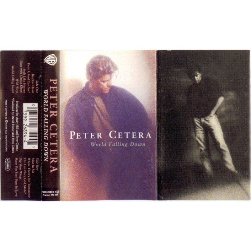 Peter Cetera – World Falling Down (Cass, Album, HX ) (Fair (F))
