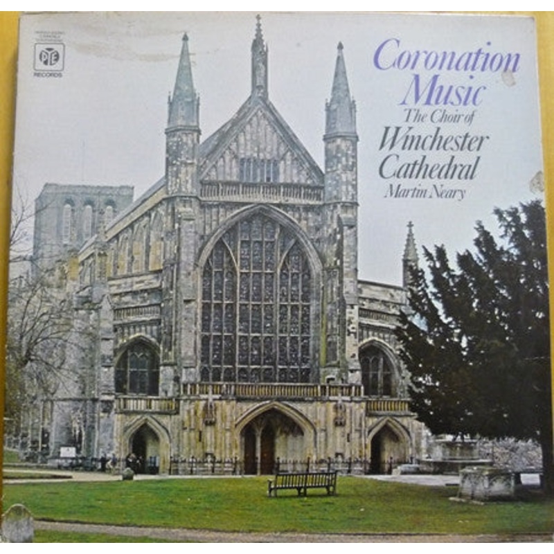 The Choir Of Winchester Cathedral*, Martin Neary  – Coronation Music (LP, Quad, Gat) (Very Good Plus (VG+))