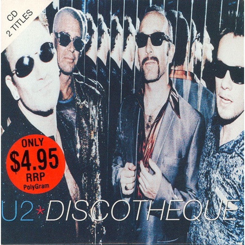 U2 – Discothque (CD, Single, Car) (Very Good Plus (VG+))
