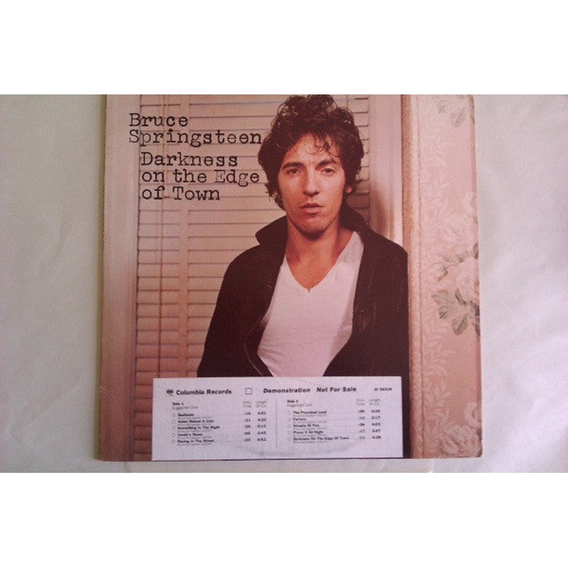 Bruce Springsteen – Darkness On The Edge Of Town (LP, Album, Promo, San) (Good Plus (G+))