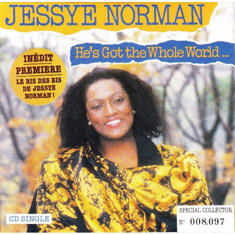 Jessye Norman – He’s Got The Whole World… (CD, Single, Ltd, Num) (Mint (M))