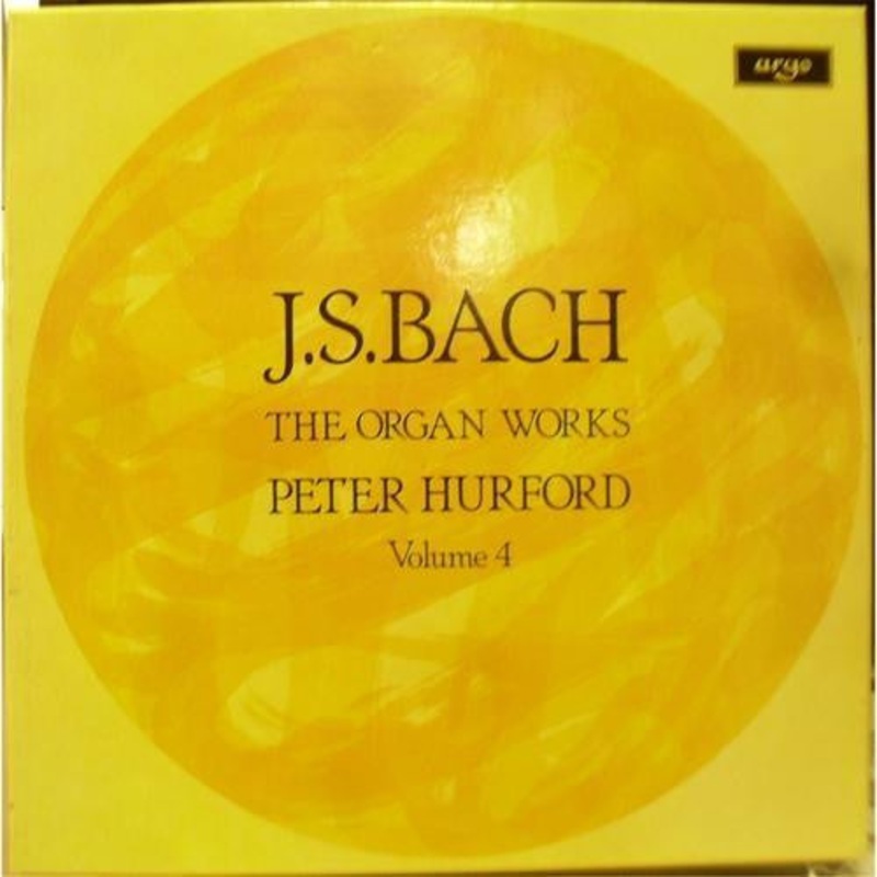 Johann Sebastian Bach, Peter Hurford – The Organ Works Volume 4 (3xLP, Album + Box) (Very Good Plus (VG+))
