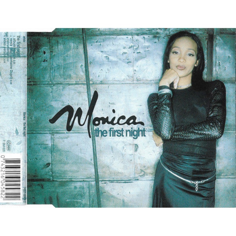 Monica – The First Night (CD, Single) (Very Good Plus (VG+))