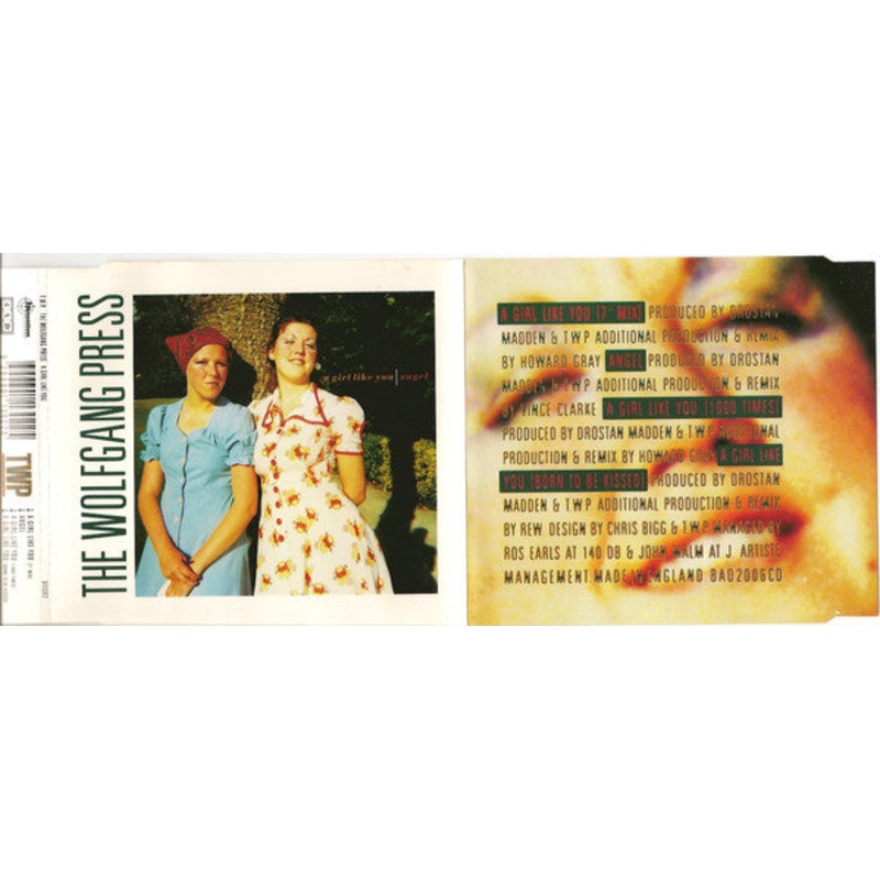 The Wolfgang Press – A Girl Like You / Angel (CD, Single) (Very Good Plus (VG+))