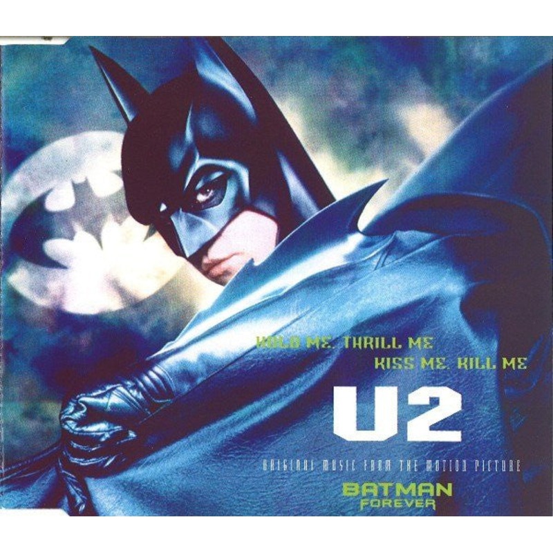 U2 – Hold Me, Thrill Me, Kiss Me, Kill Me (Original Music From The Motion Picture Batman Forever) (CD, Single, Dis) (Very Good Plus (VG+))