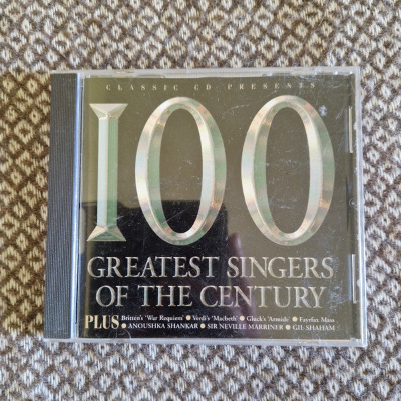Various – Classic CD Presents 100 Greatest Singers Of The Century (CD, Comp) (Very Good (VG))