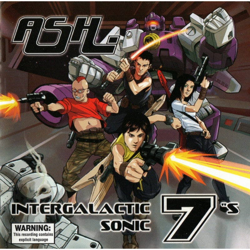 Ash – Intergalactic Sonic 7s (2xCD, Comp) (Very Good Plus (VG+))