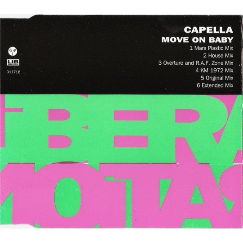 Cappella – Move On Baby (CD, Maxi) (Very Good Plus (VG+))
