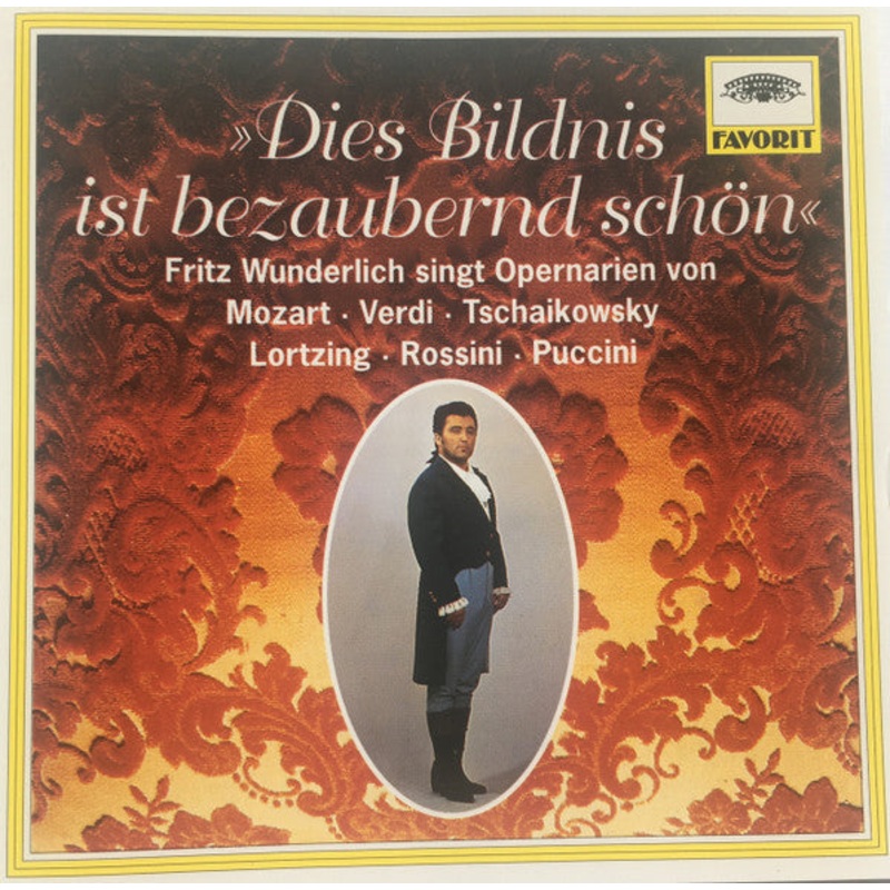 Fritz Wunderlich – Dies Bildnis Ist Bezaubernd Schn. Fritz Wunderlich Singt Opernarien (CD, Comp, RM) (Near Mint (NM or M-))