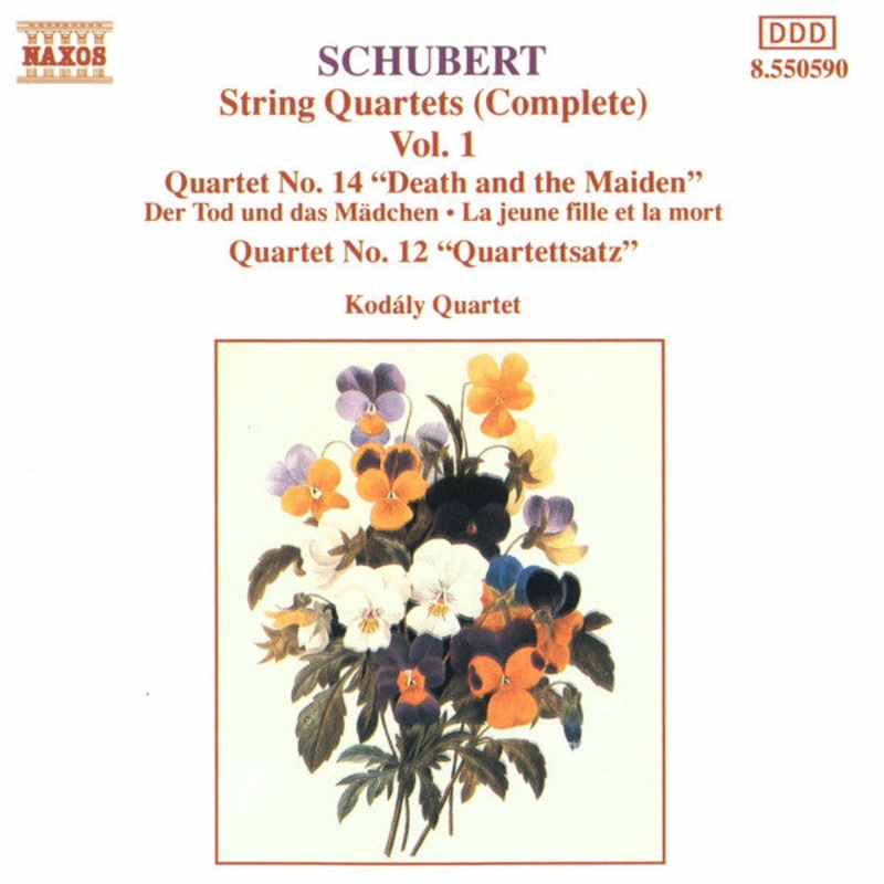 Schubert*  Kodly Quartet – String Quartets (Complete) Vol. 1 (CD, Album, RP) (Near Mint (NM or M-))