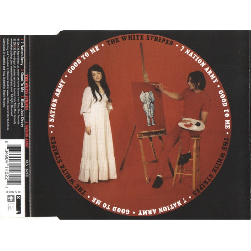 The White Stripes – 7 Nation Army (CD, Single) (Very Good Plus (VG+))