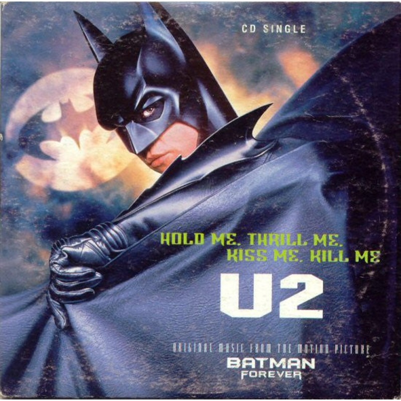 U2 – Hold Me, Thrill Me, Kiss Me, Kill Me (Original Music From The Motion Picture Batman Forever) (CD, Single, Car) (Very Good (VG))