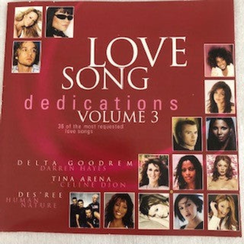 Various – Love Song Dedications: Volume 3 (2xCD, Comp) (Very Good Plus (VG+))