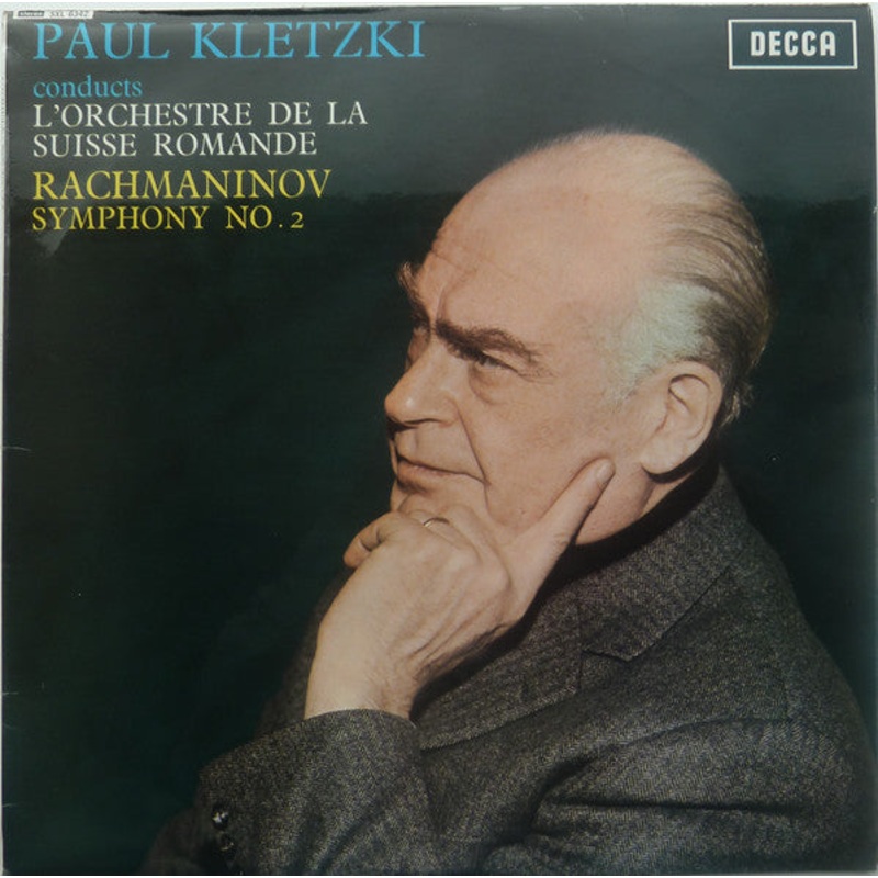 Paul Kletzki Conducts L’Orchestre De La Suisse Romande, Rachmaninov* – Symphony No. 2 (LP, ED2) (Very Good Plus (VG+))