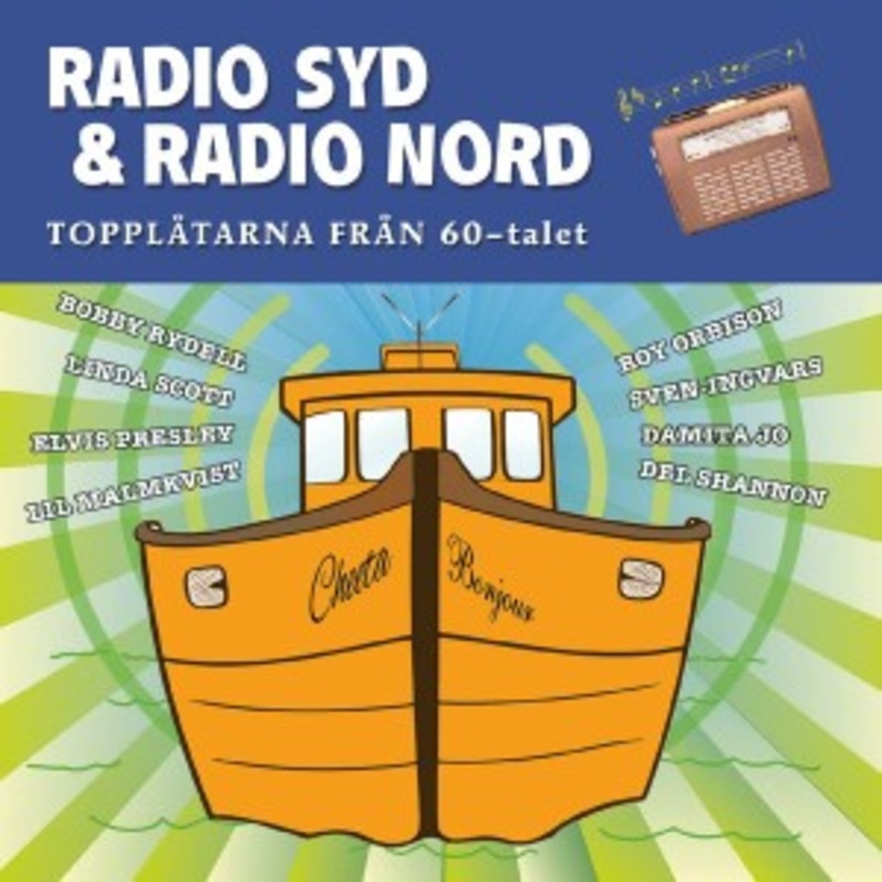 Various – Radio Syd & Radio Nord – Toppltarna Frn 60-talet