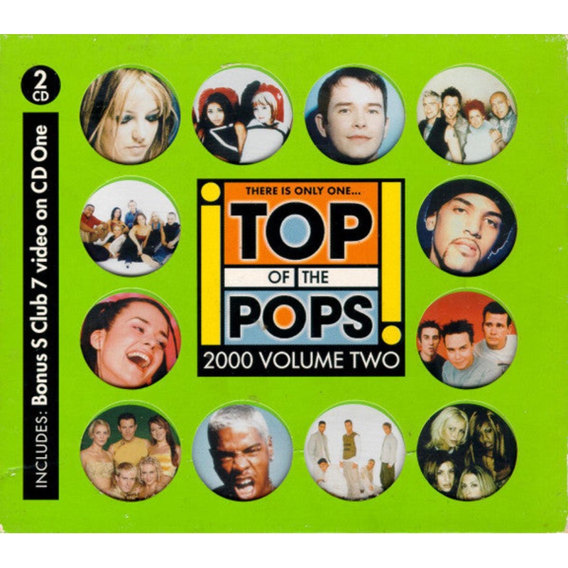 Various – Top Of The Pops 2000 Volume Two (2xCD, Comp) (Very Good Plus (VG+))