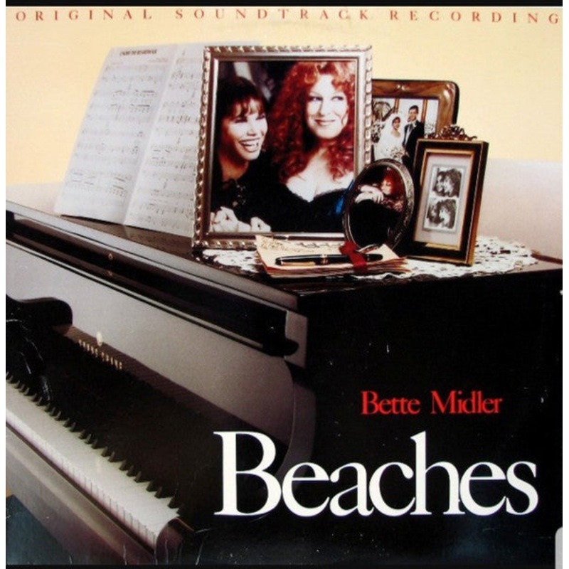 Bette Midler – Beaches (Original Soundtrack Recording) (CD, Album) (Very Good Plus (VG+))