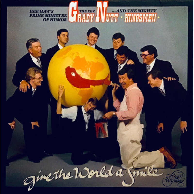 The Rev. Grady Nutt* And The Mighty Kingsmen* – Give The World A Smile (LP, Album) (Very Good Plus (VG+))
