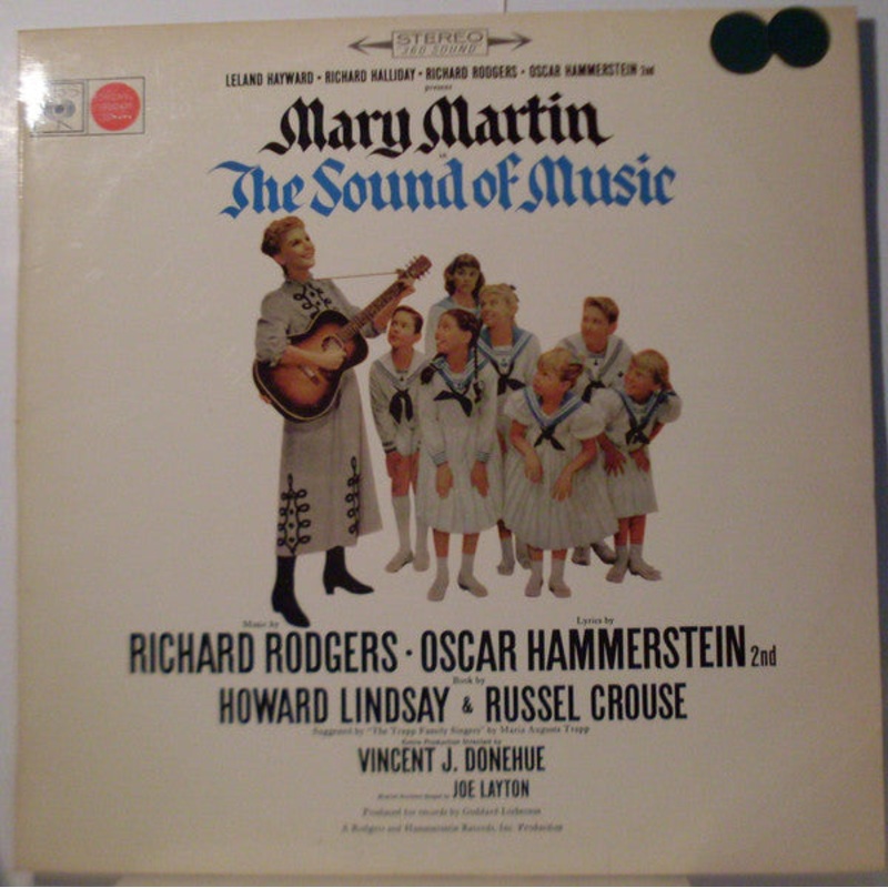 The Sound Of Music Original Broadway Cast – The Sound Of Music (Original Broadway Cast) (LP) (Very Good Plus (VG+))