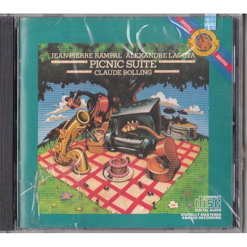 Jean-Pierre Rampal / Alexandre Lagoya / Claude Bolling – Picnic Suite (CD, Album, RE) (Very Good Plus (VG+))