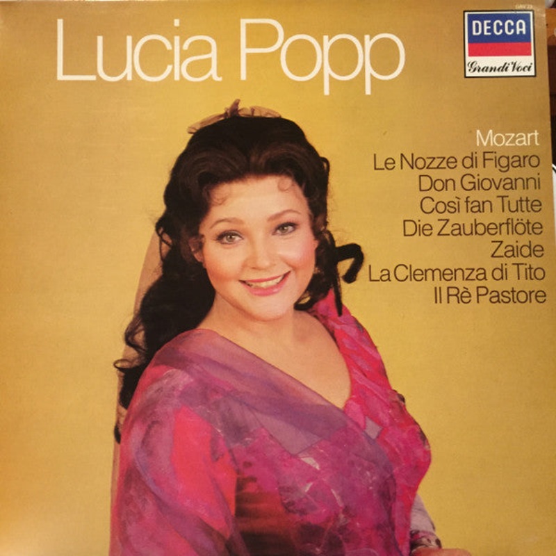 Lucia Popp – Mozart (LP, Comp) (Very Good Plus (VG+))