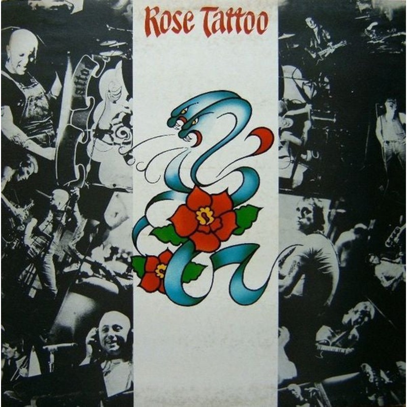 Rose Tattoo – Rose Tattoo (LP, Album, Gat) (Good Plus (G+))