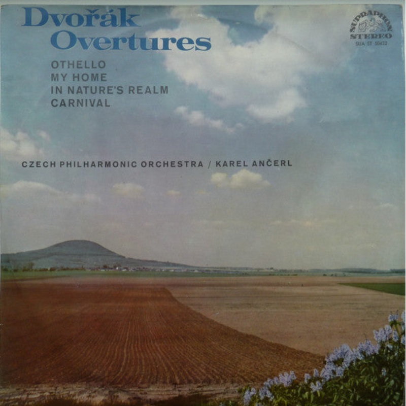 Antonn Dvok, The Czech Philharmonic Orchestra, Karel Anerl – Overtures (LP) (Very Good Plus (VG+))