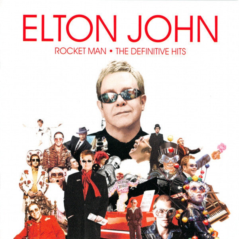 Elton John – Rocket Man: The Definitive Hits (CD, Comp, Sup) (Very Good Plus (VG+))