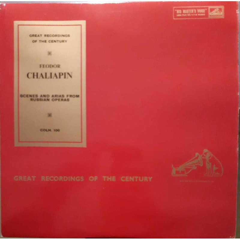 Feodor Chaliapin – Scenes And Arias From Russian Operas (LP, Comp) (Very Good Plus (VG+))