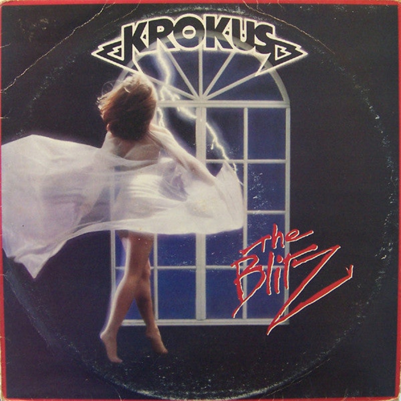 Krokus – The Blitz (LP, Album) (Good Plus (G+))