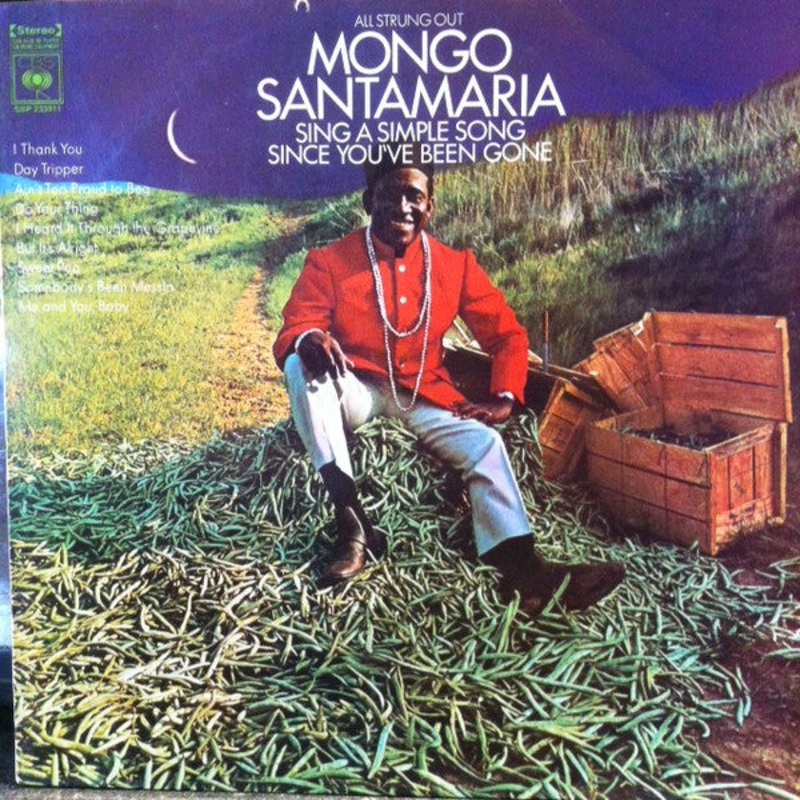 Mongo Santamaria – All Strung Out (LP, Album) (Good Plus (G+))