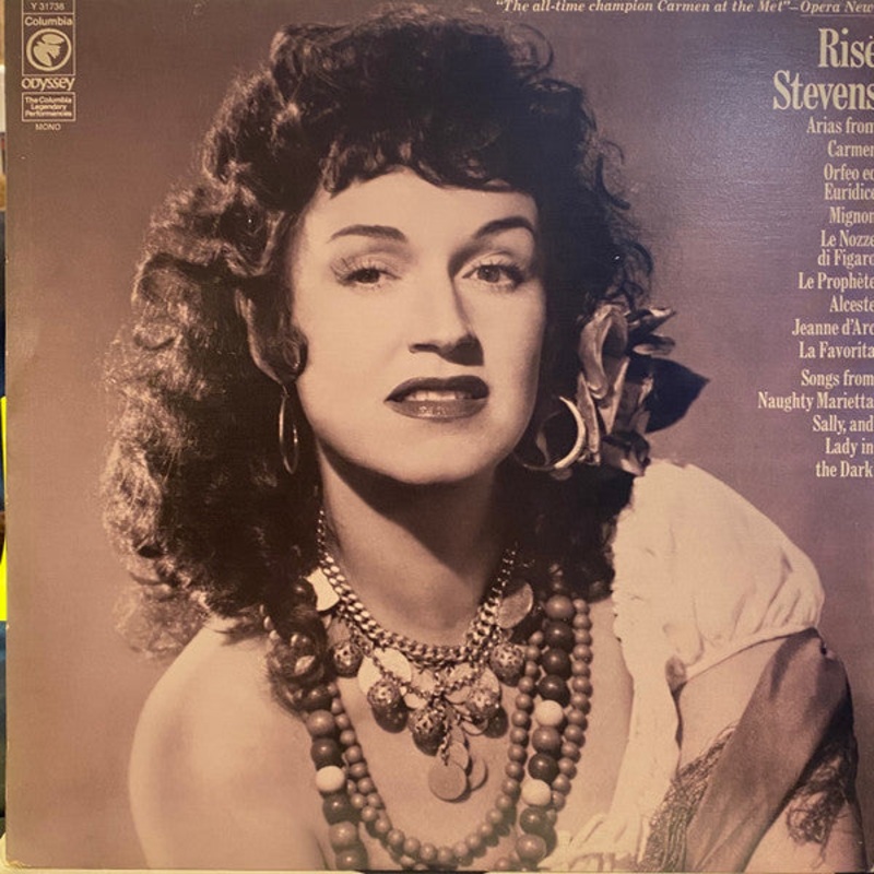 Ris Stevens – Rise Stevens (LP, Comp, Mono) (Very Good Plus (VG+))