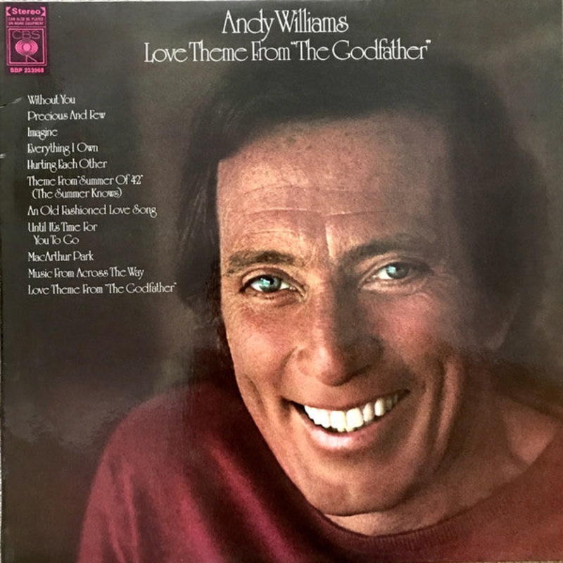 Andy Williams – Love Theme From The Godfather (LP, Album) (Very Good Plus (VG+))