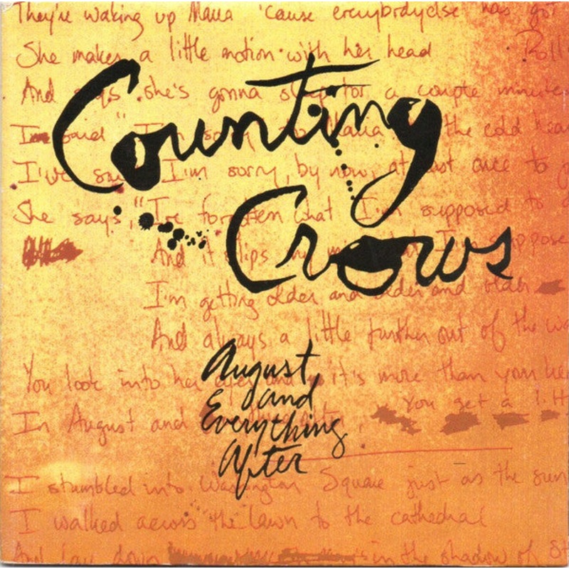 Counting Crows – August And Everything After (CD, Album) (Fair (F))