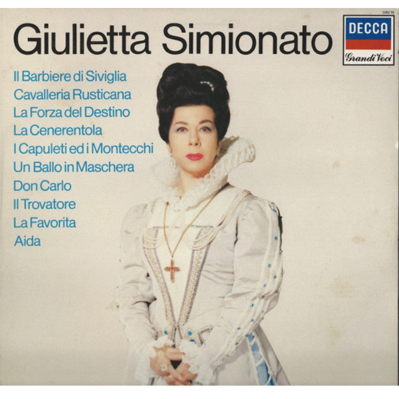 Giulietta Simionato – Giulietta Simionato (LP, Comp) (Very Good Plus (VG+))