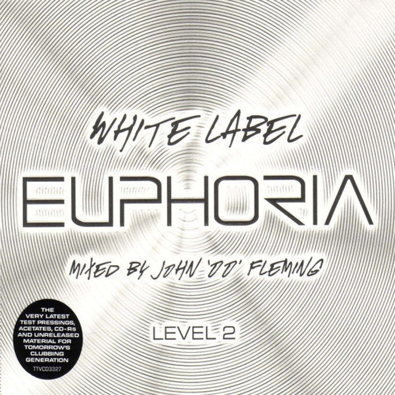 John ’00’ Fleming – White Label Euphoria Level 2 (2xCD, Mixed) (Very Good Plus (VG+))