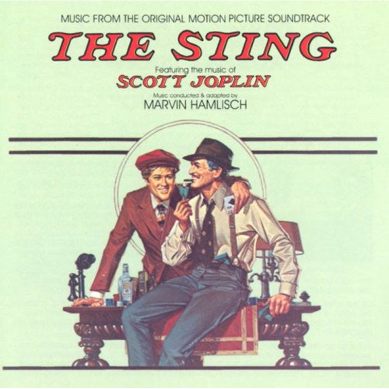 Marvin Hamlisch Featuring The Music Of Scott Joplin – The Sting (Original Motion Picture Soundtrack) (LP, Album) (Very Good Plus (VG+))