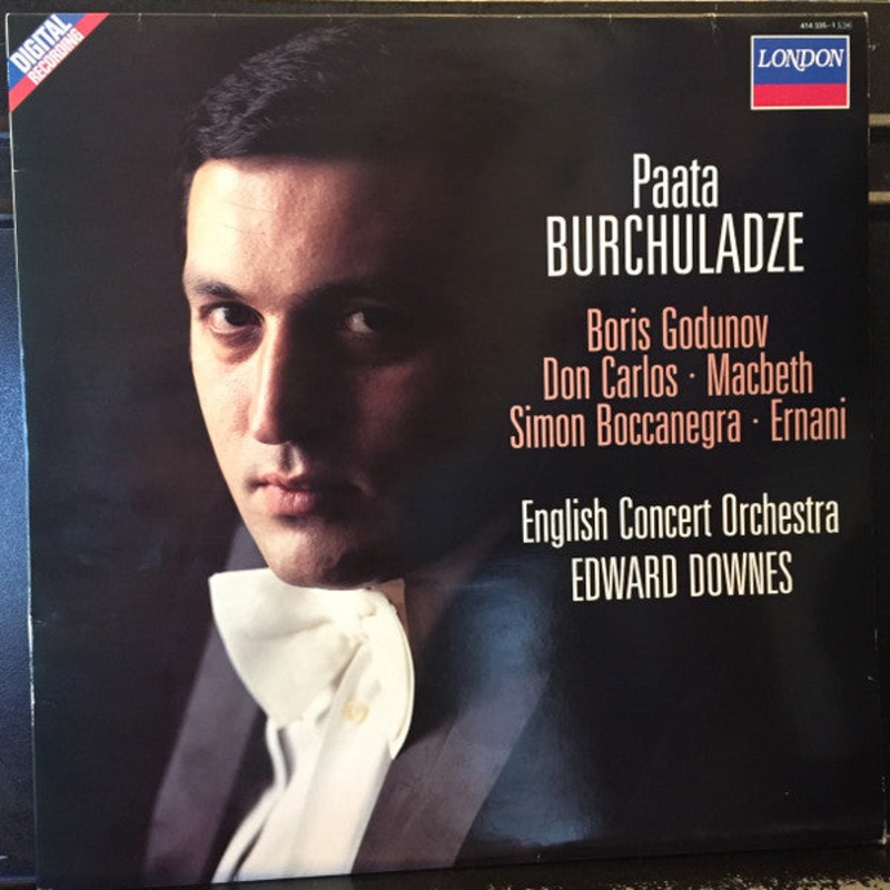 Paata Burchuladze, English Concert Orchestra, Edward Downes – Boris Godunov  Don Carlos  Macbeth  Simon Boccanegra  Ernani (LP) (Very Good Plus (VG+))