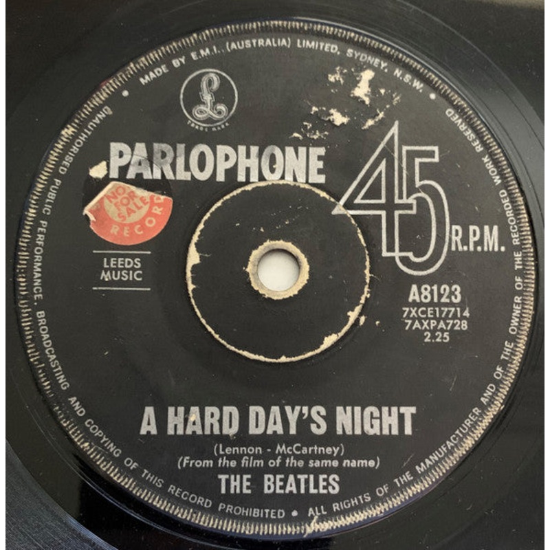 The Beatles – A Hard Day’s Night (7, Single, Mono) (Very Good (VG))