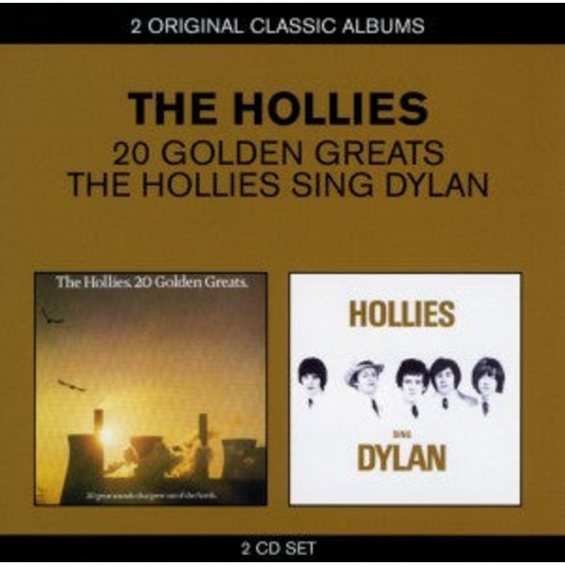The Hollies – 20 Golden Greats / The Hollies Sing Dylan (2xCD, Album, RE + Box, Comp) (Very Good Plus (VG+))