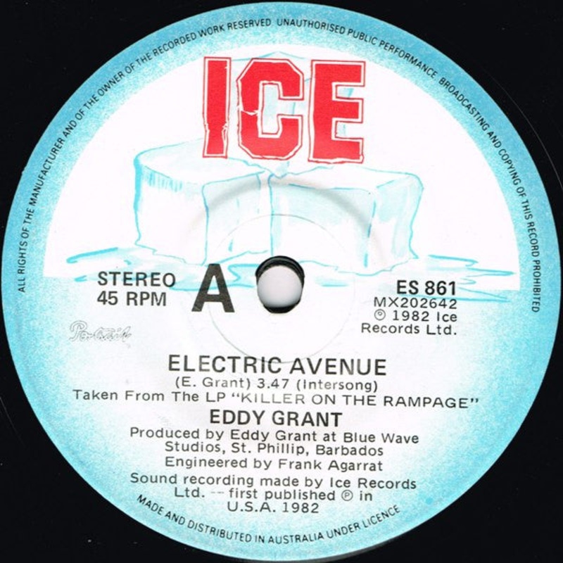 Eddy Grant – Electric Avenue (7, Single) (Very Good (VG))