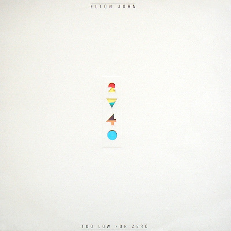 Elton John – Too Low For Zero (LP, Album) (Very Good Plus (VG+))
