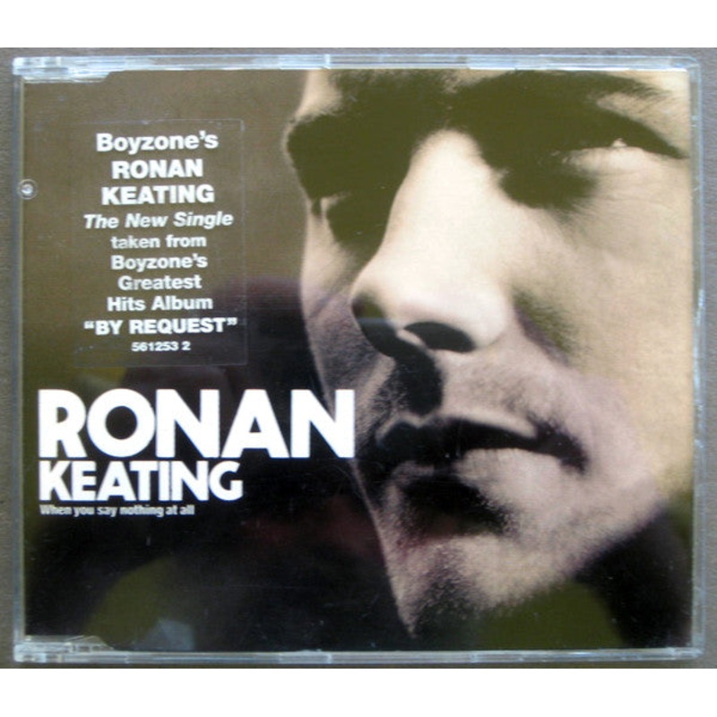 Ronan Keating – When You Say Nothing At All (CD, Single) (Very Good Plus (VG+))